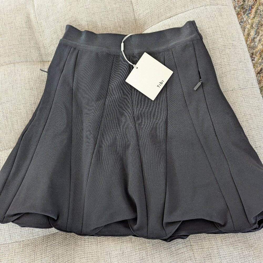 Tibi Wren Crepe Knit Skirt Size 0 NWT